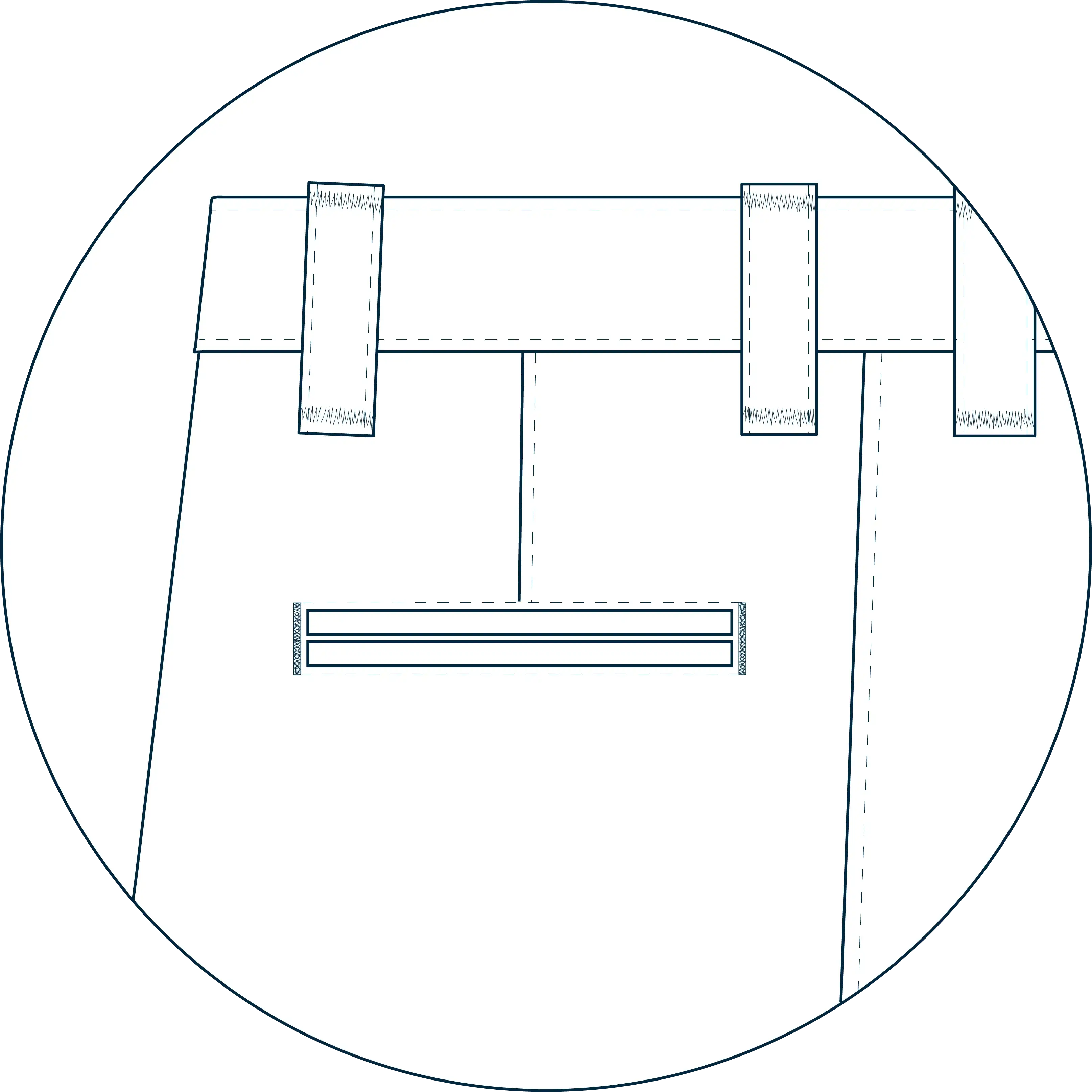 Doublewelt hidden button